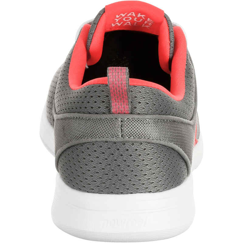 Soft 140 Mesh Women's Fitness Walking Shoes - Grey/Pink