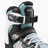 Patines Línea Niños Oxelo Roller Fitness Fit 5 Caqui