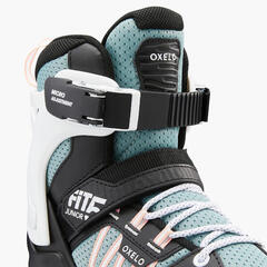 Çocuk Fitness Pateni - Pembe/Haki - FIT5_3