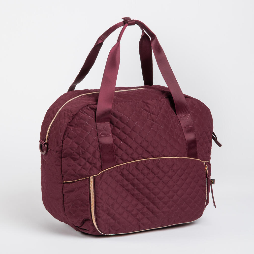 Women's dance bag - burgundy