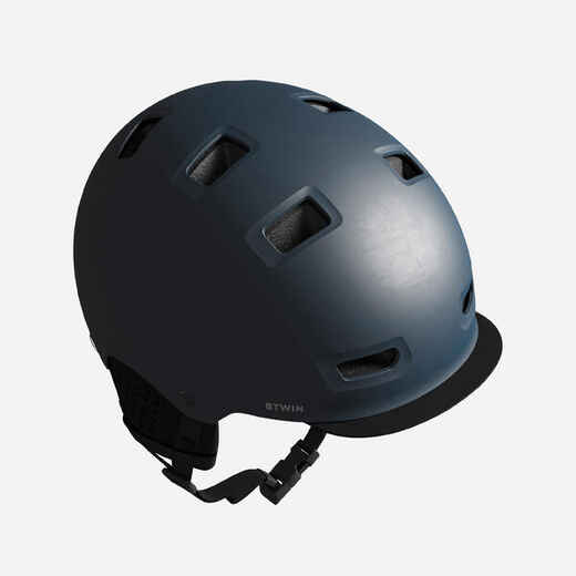 
      500 City Cycling Bowl Helmet - Dark Blue
  