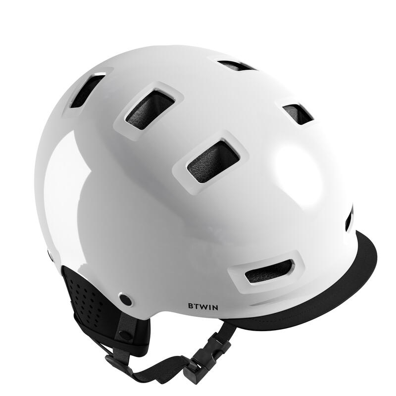 CASQUE VÉLO VILLE BOL 500 BLANC