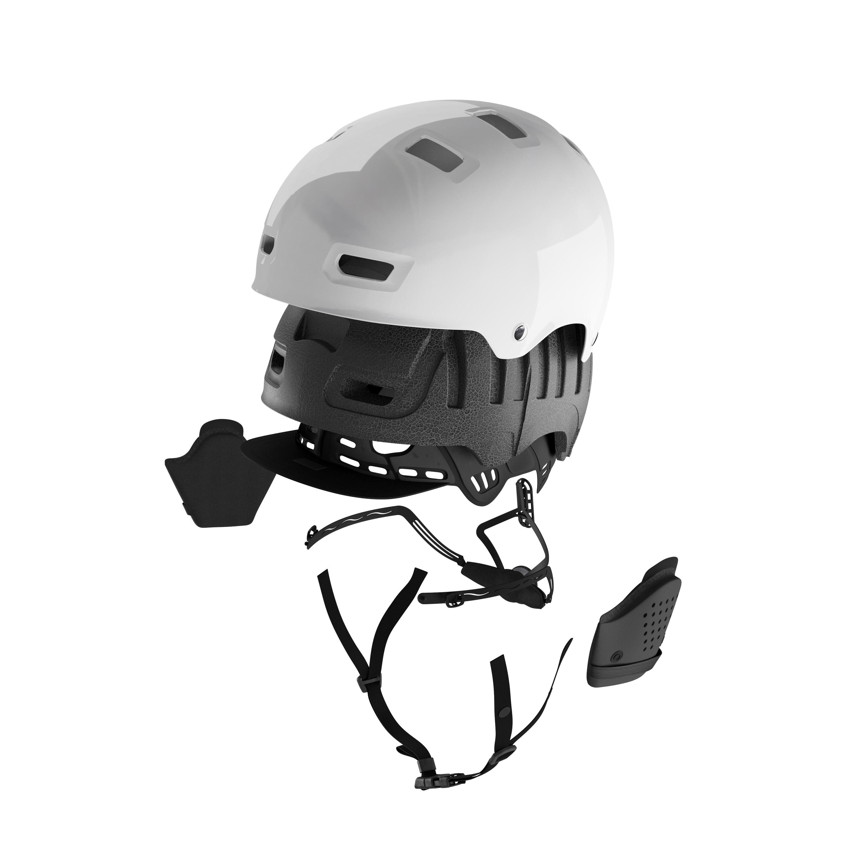 500 City Cycling Bowl Helmet - White 7/7