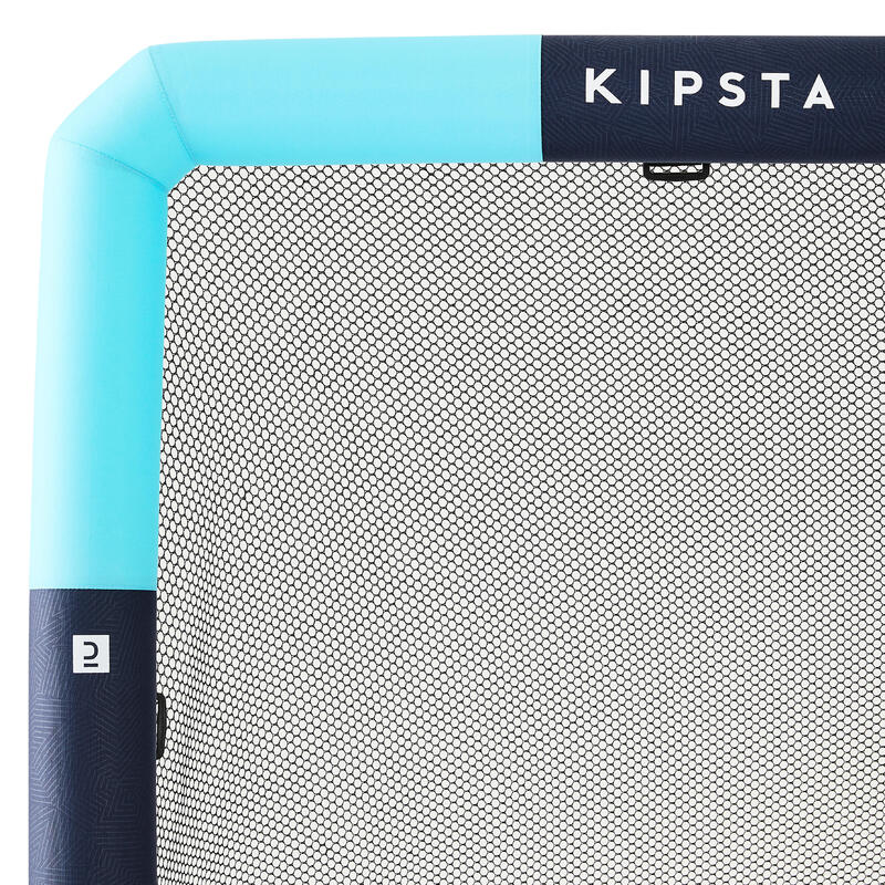 Portería Fútbol hinchable talla M Kipsta Air Kage azul
