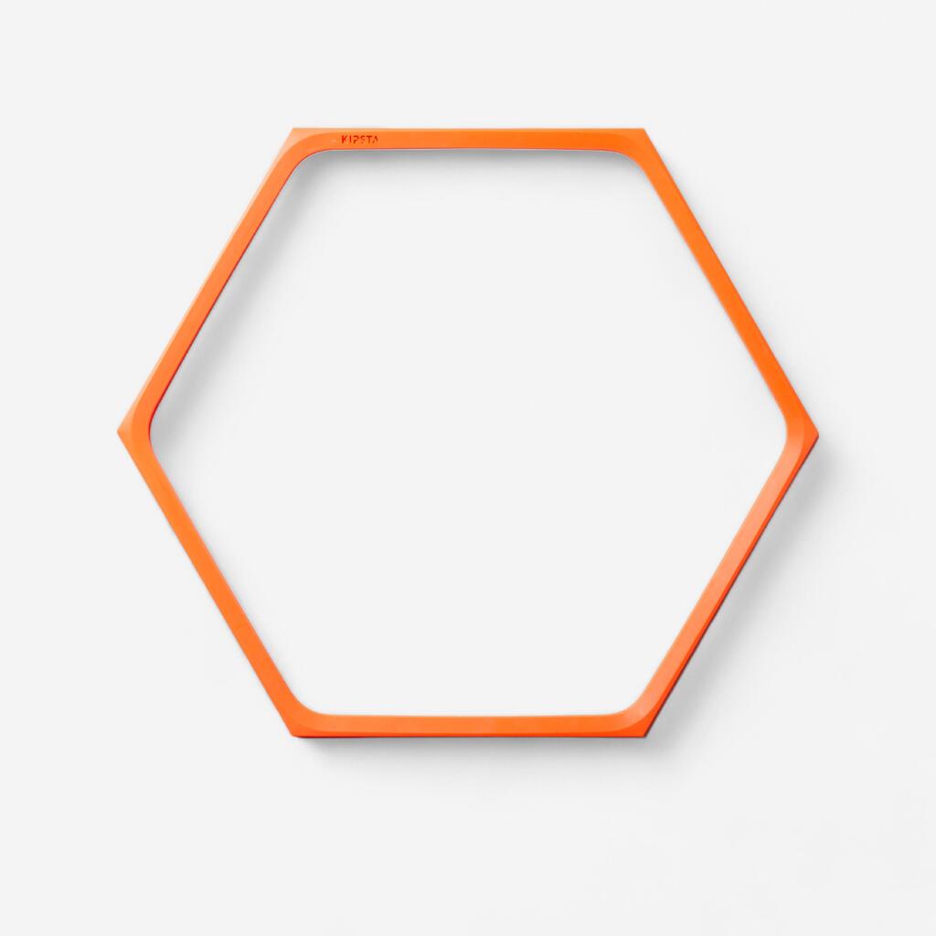 Oranžen vadbeni obroč (58 cm)
