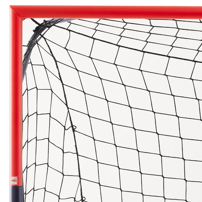 Voetbaldoel Classic Goal SG500 maat L (3X2 m) marineblauw/oranje