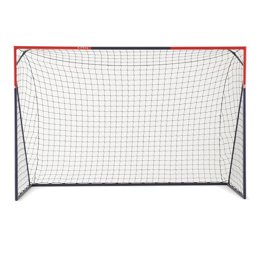 Large Football Goal By Kipsta - 9x6ft - Navy/Orange