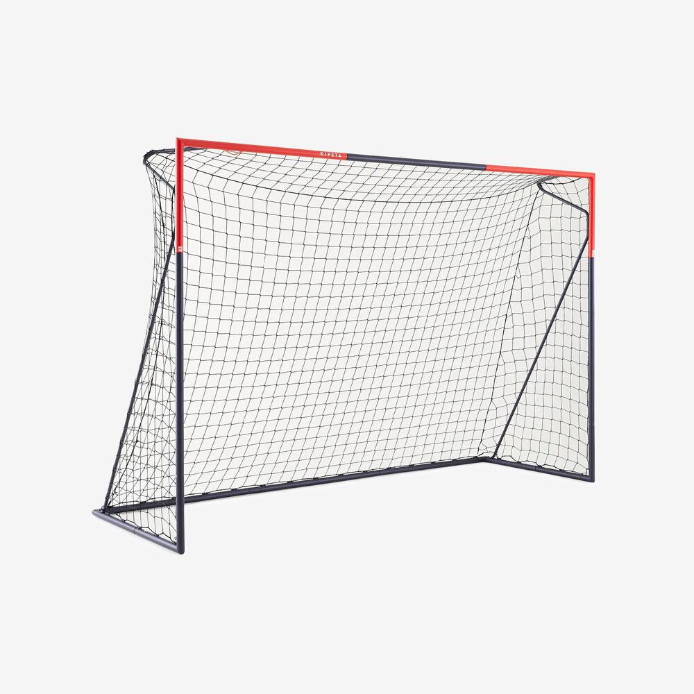 FOTBALOVÁ BRANKA SG500 VELIKOST L MODRO-ORANŽOVÁ 