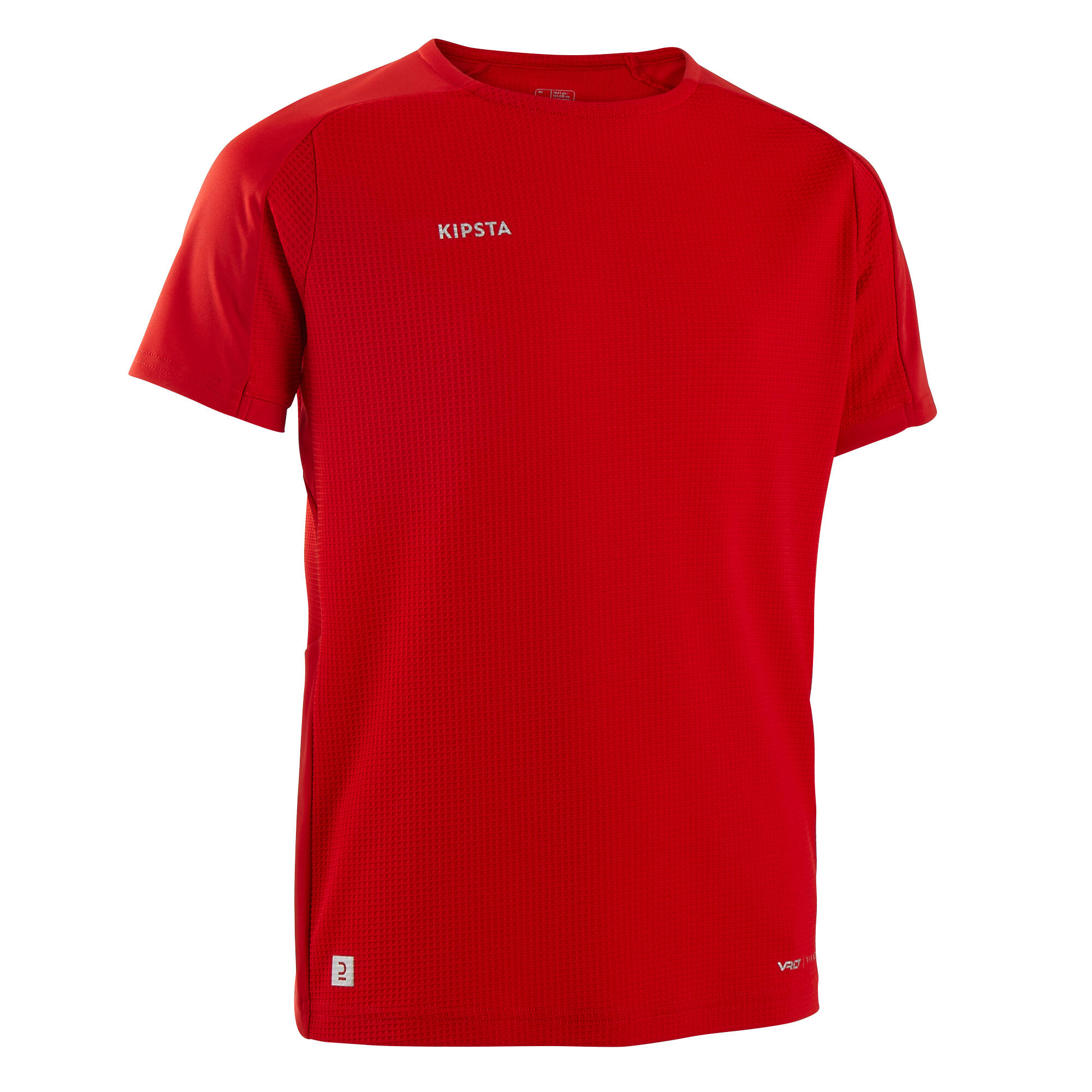 Camiseta de fútbol manga corta Niños Kipsta Viralto Club roja 9/11