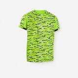 Kids Football Jersey Shirt Viralto - Jungle Neon