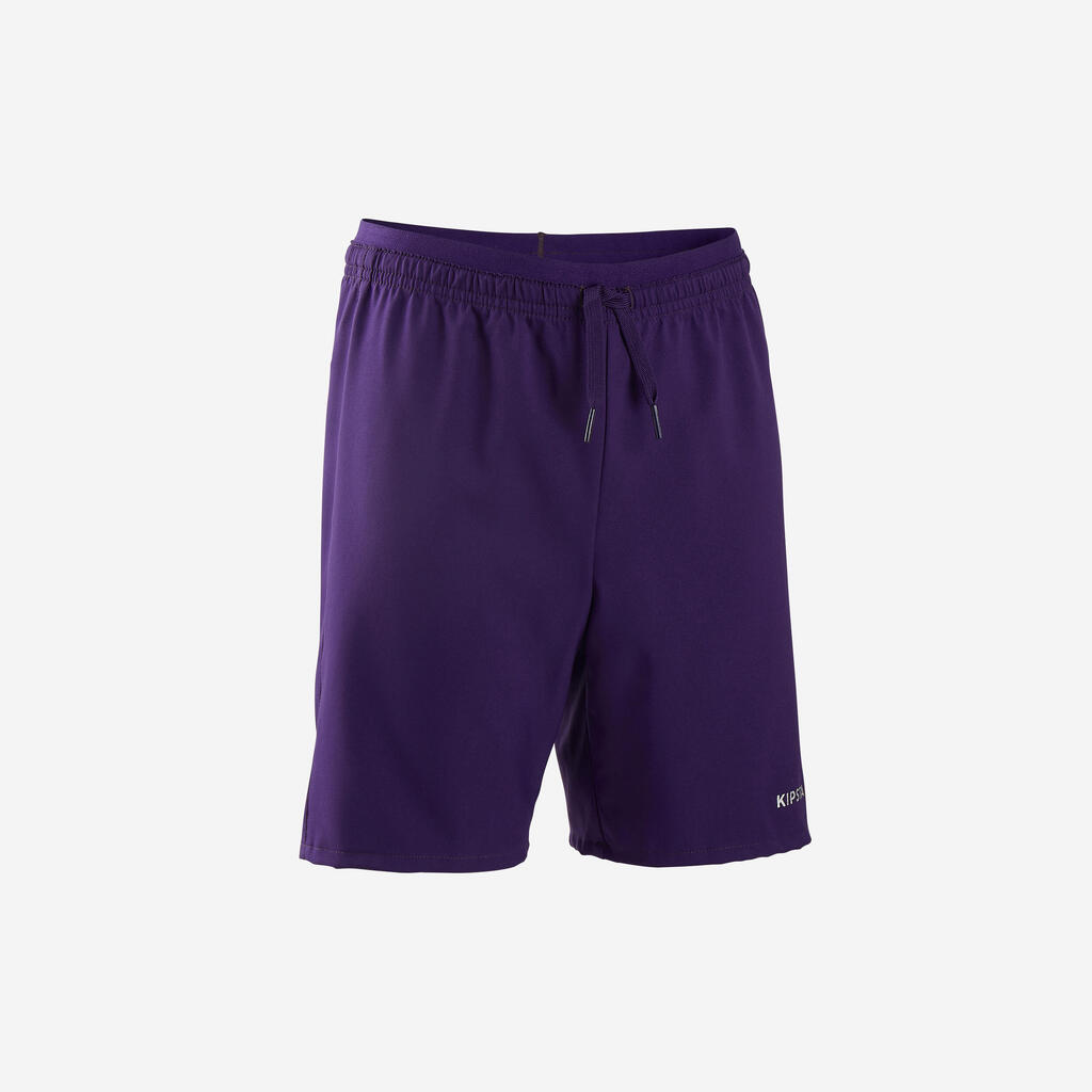 Kids' Football Shorts - Aqua Blue/Pink