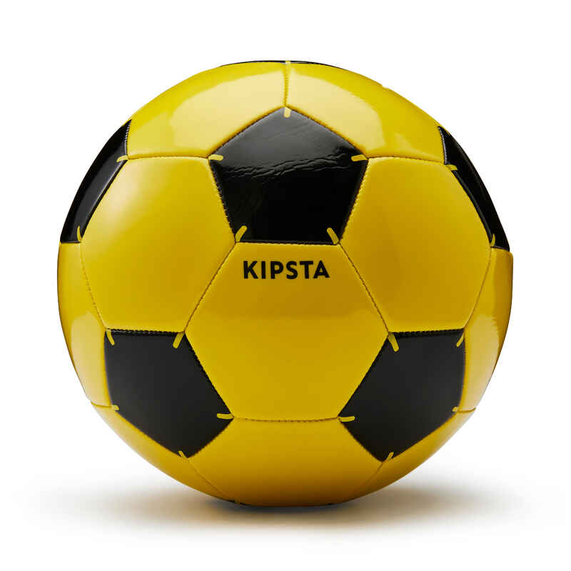 Kids' size 5 football, yellow