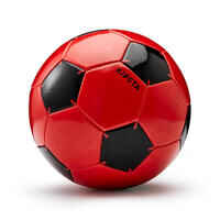 كرة قدم First Kick مقاس 4 (للأطفال من سن 9 إلى 12 سنة) - أحمر
