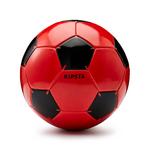 Ballon de football First Kick taille 4 (enfants entre 9 à 12 ans) rouge