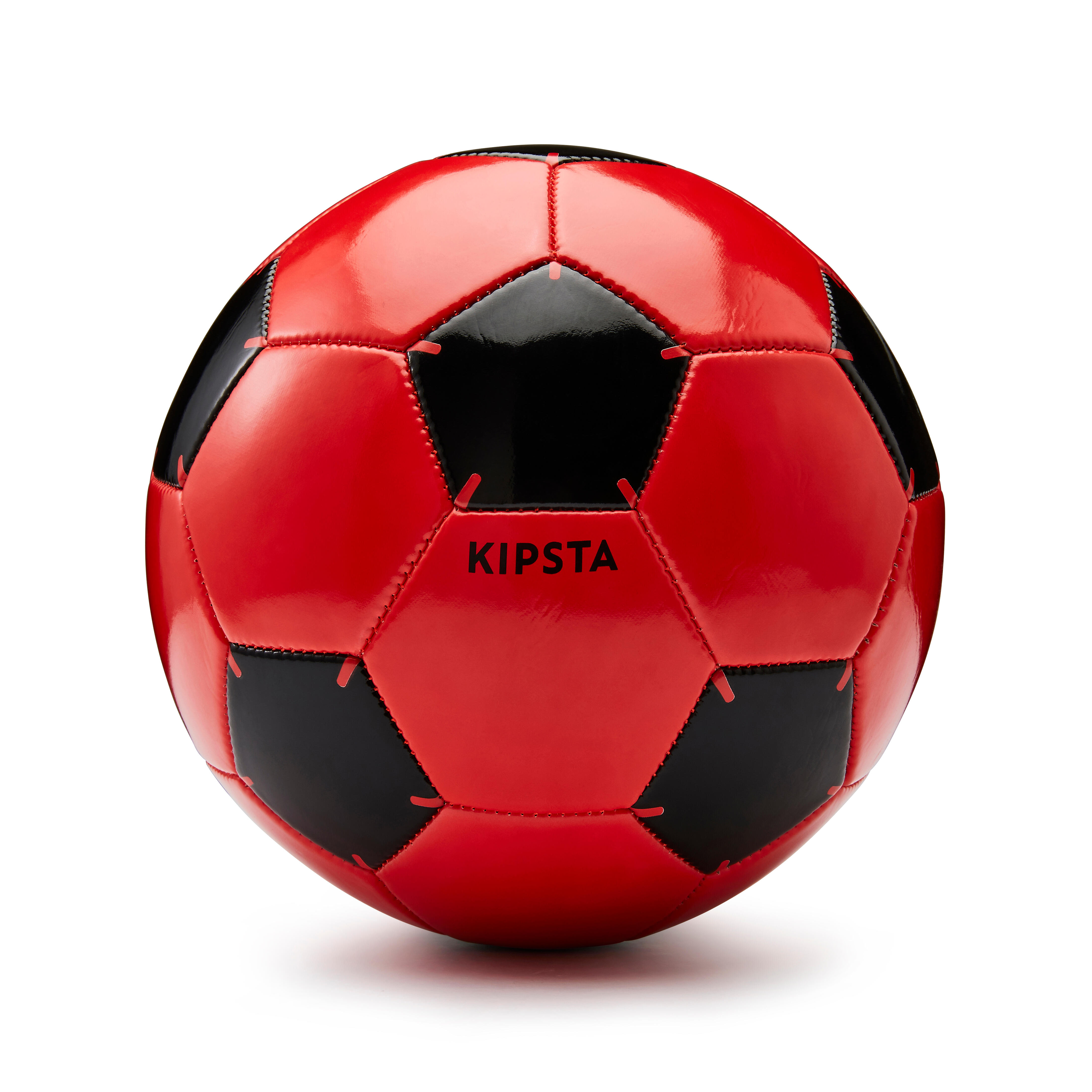 Minge Fotbal First Kick Mărimea 4 (9-12 ani) Roșu KIPSTA decathlon.ro