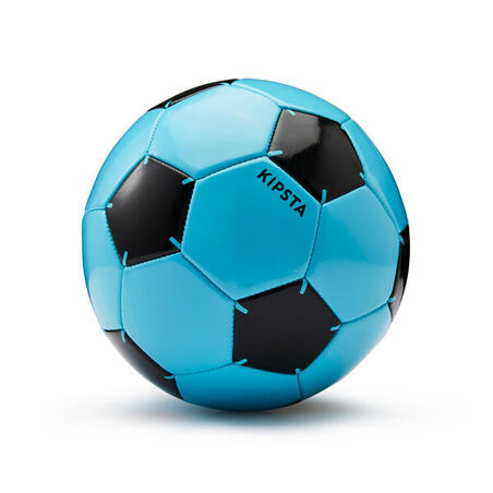 Ballon de football First Kick taille 3 (enfants de moins de 9 ans) bleu -  Decathlon