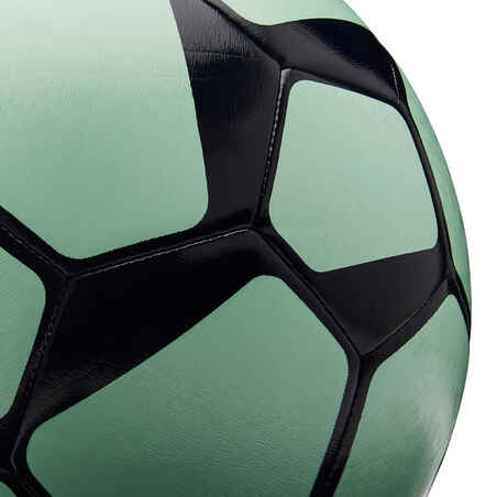 Lightweight Football Learning Ball Erratik Size 5 - Mint Green