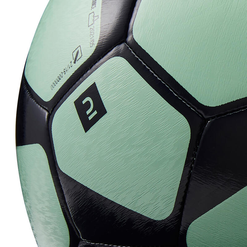 Pallone calcio LEARNING BALL ERRATIK taglia 5 verde