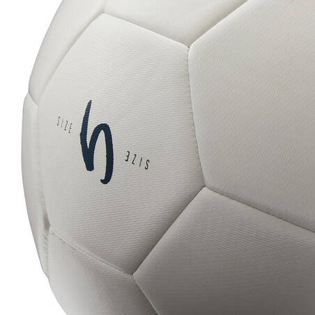 Machine-Stitched Football F100 Size 5 - White