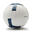 Ballon de football cousu machine F100 taille 5 blanc