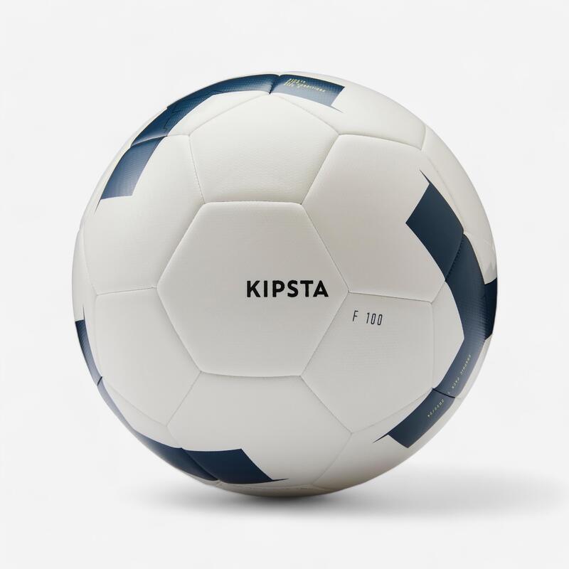Piłka do piłki nożnej Kipsta F100 zszywana maszynowo rozmiar 5