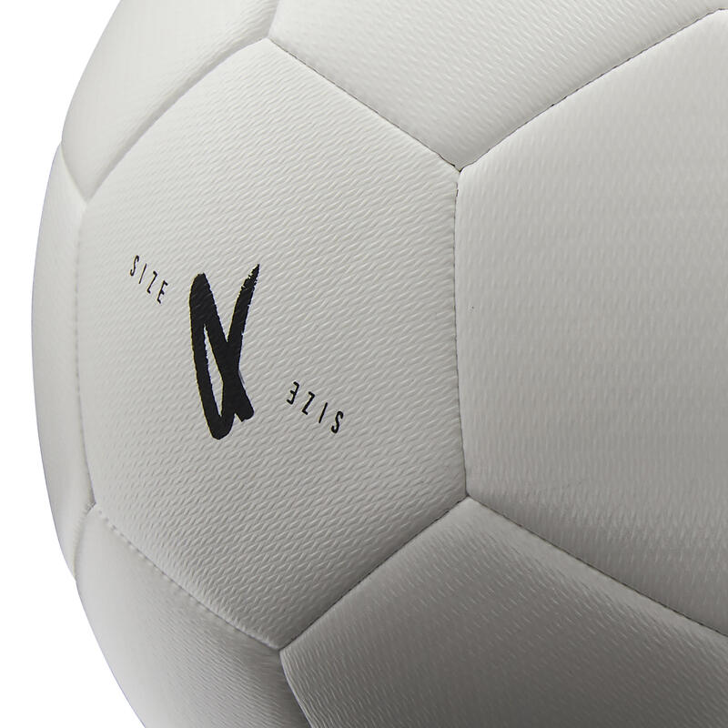 Machine-Stitched Football F100 Size 4 - White
