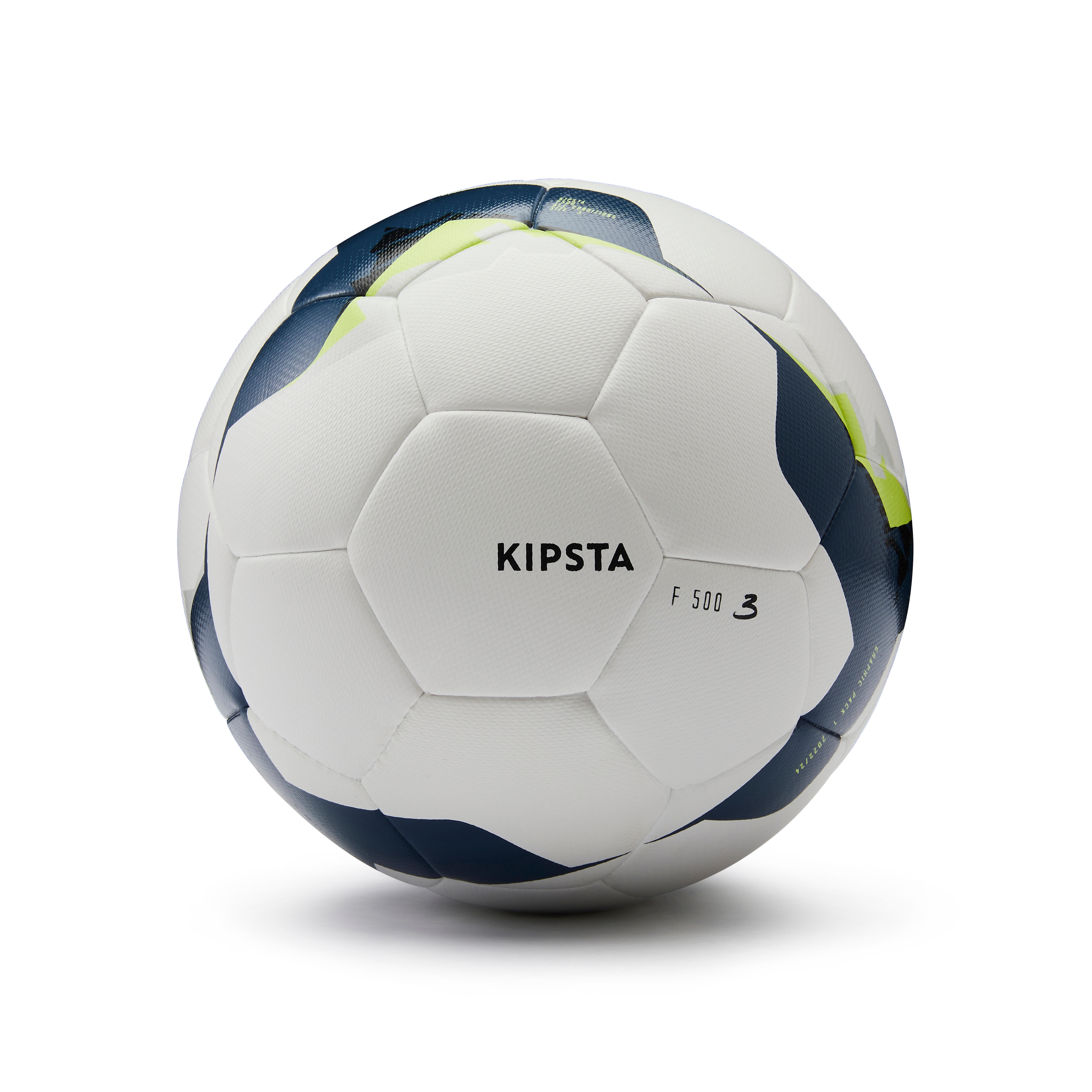 F 500 hybrid soccer ball size 3 - Snow white‎ - Kipsta - Decathlon