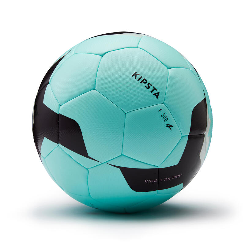 Hybrid Size 4 Football FIFA Basic F500 - Mint Green