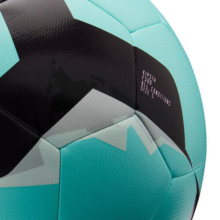 Ballon de football Hybride FIFA BASIC F500 taille 5 vert menthe
