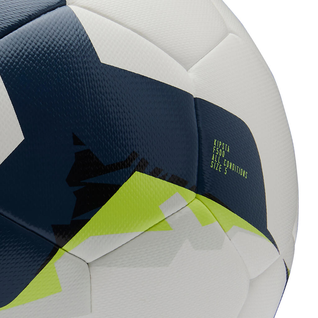Adult size 5 fifa hybrid football, red