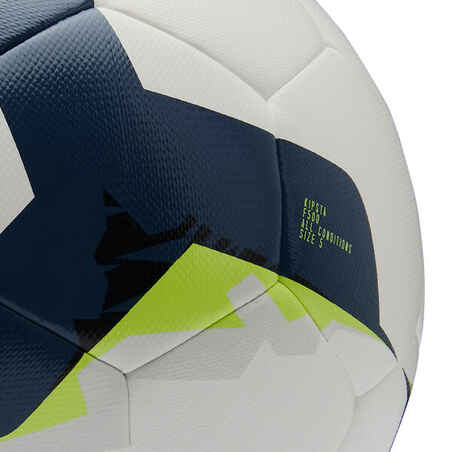 Adult size 5 fifa hybrid football, white