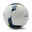 Fussball F500 Hybrid Grösse 5 weiss/gelb