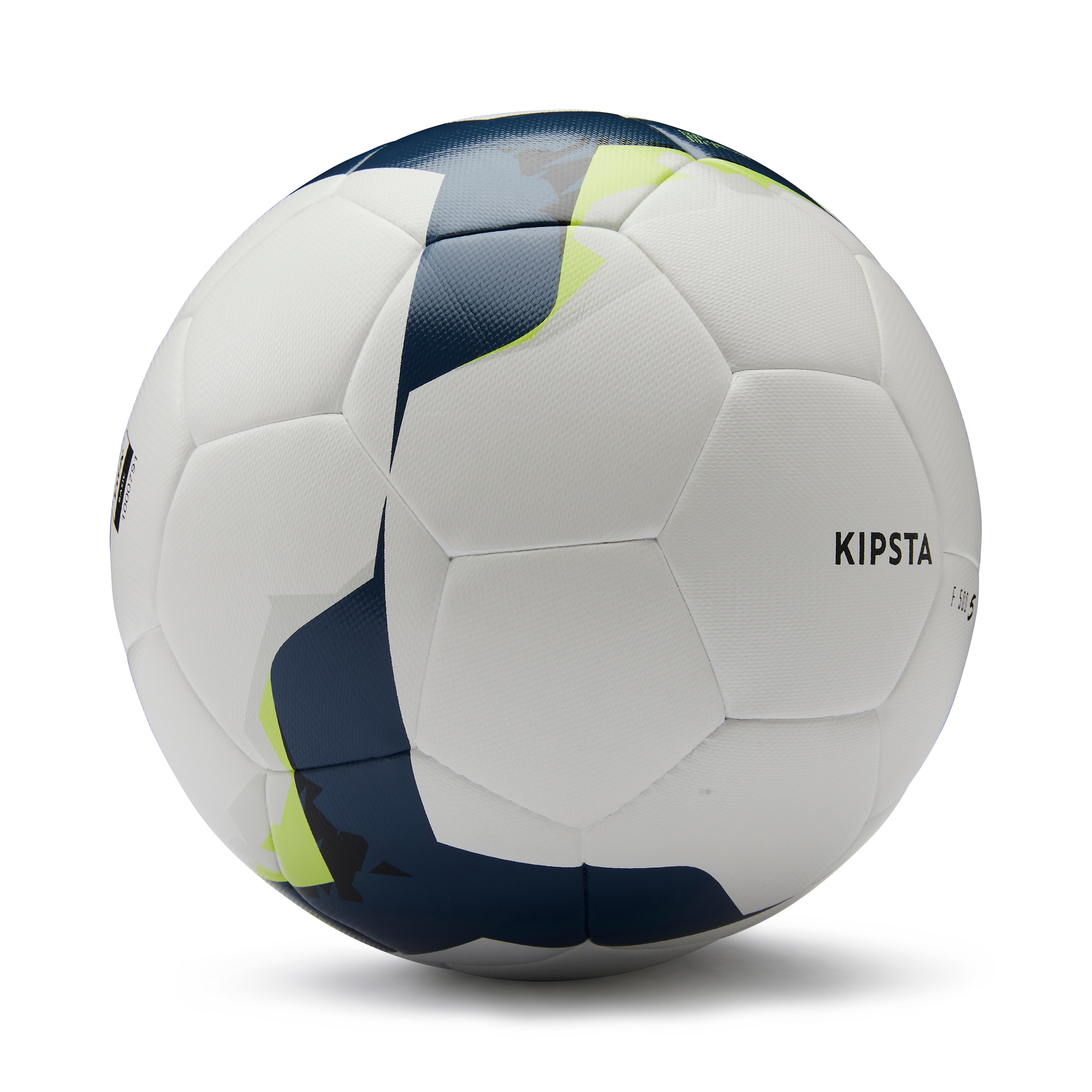 Minge Fotbal Hybride F500 FIFA BASIC Mărimea 5 Alb-Galben decathlon.ro imagine 2022