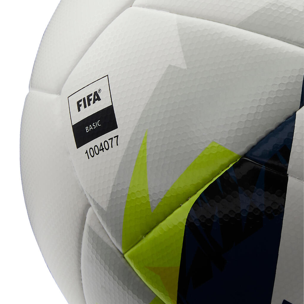 Hybrid Football FIFA Basic F550 Size 4 - White/Yellow
