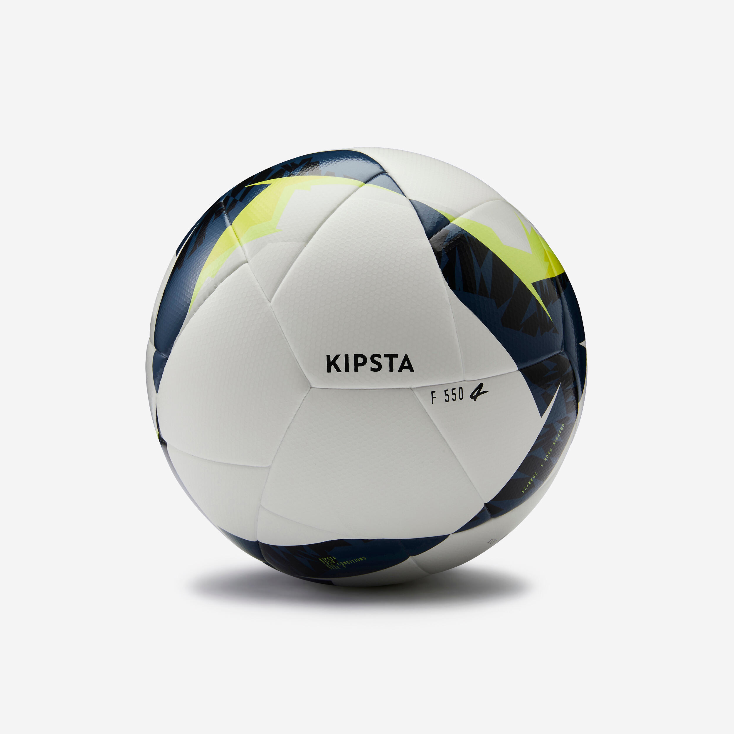 Hybrid Football FIFA Basic F550 Size 4 - White/Yellow 2/7
