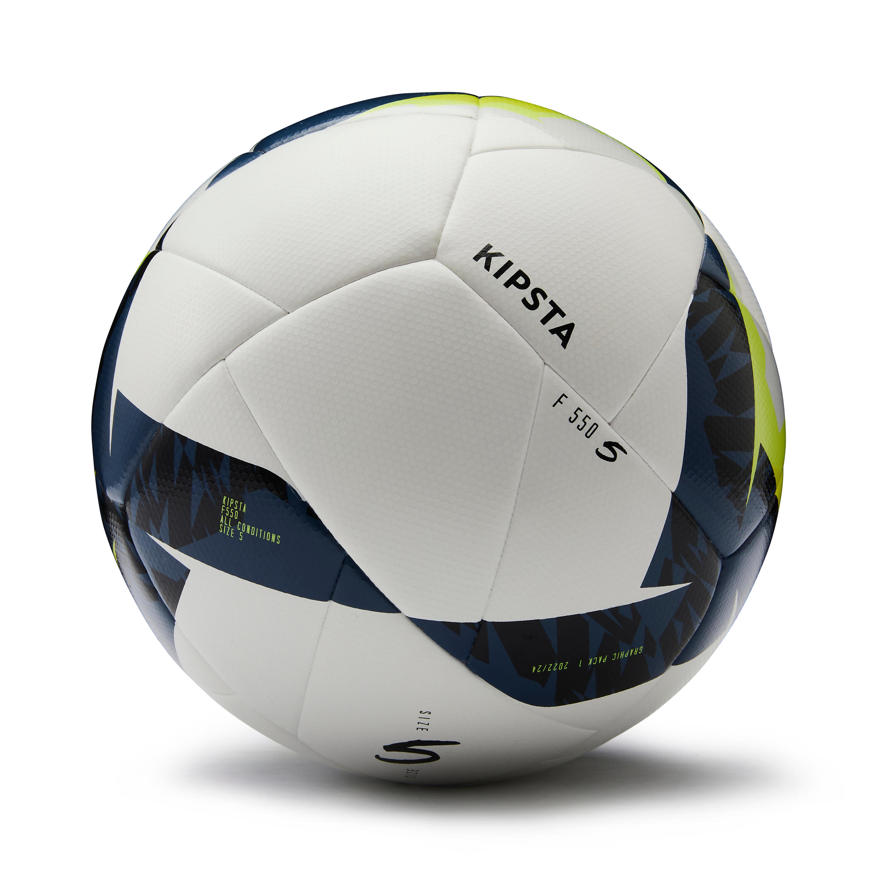 KIPSTA by Decathlon Football Ball F500 Size 5 - Neon Yellow Football -  Size: 5 - Buy KIPSTA by Decathlon Football Ball F500 Size 5 - Neon Yellow  Football - Size: 5