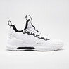 Adult Basketball Shoes Low Ankle Fast 500 White/Black