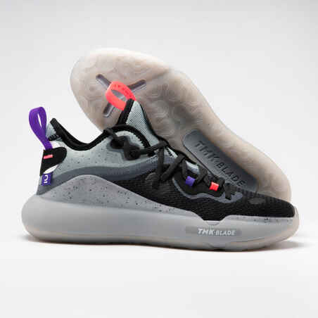 Zapatillas de baloncesto  Adulto SE500 MID negras