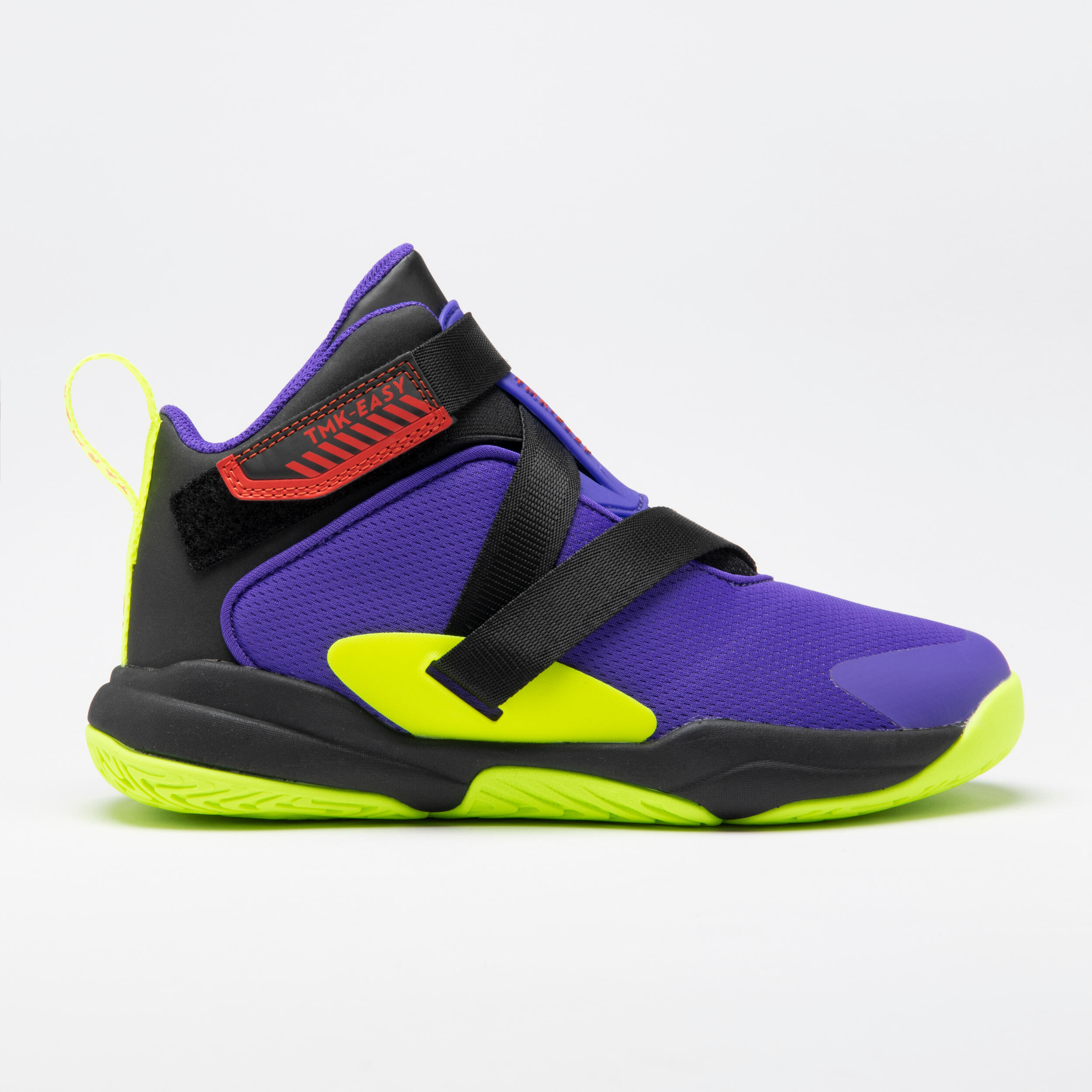 bright violet / fluo lime yellow