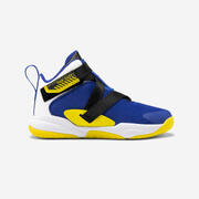 Kinder Basketball Schuhe - Easy X blau/gelb