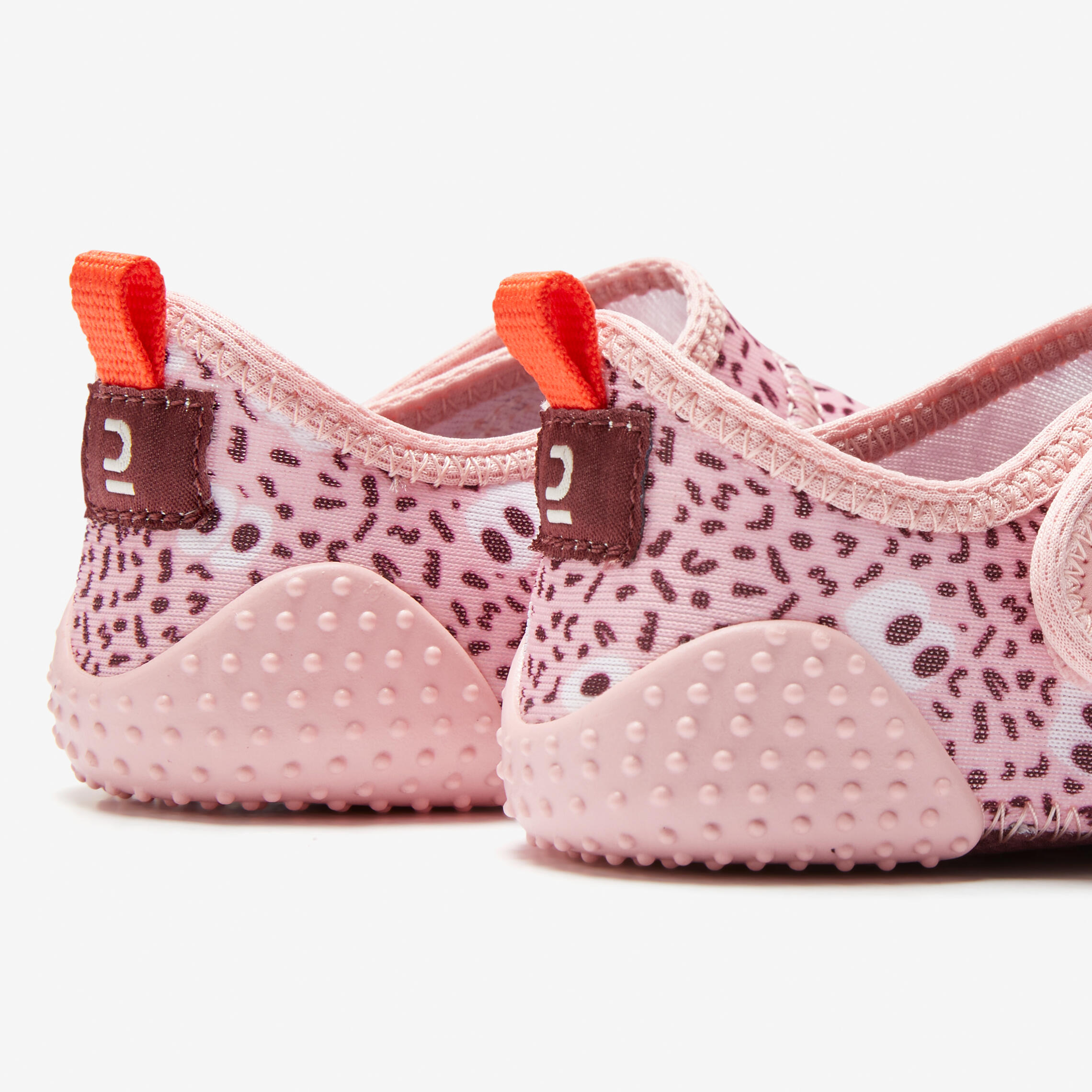 Zapatillas antideslizante slipper velcro Bebé Domyos rosa del 20 al 32 3/7