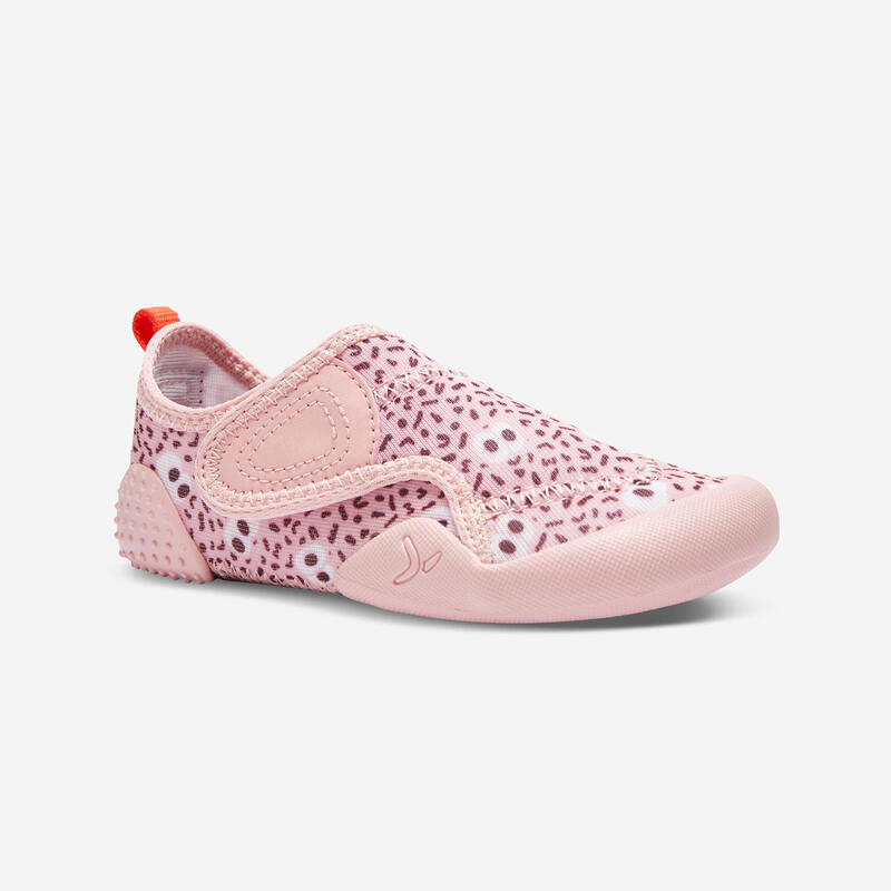 Ademende gymschoenen voor kinderen Babylight 580 roze met motief
