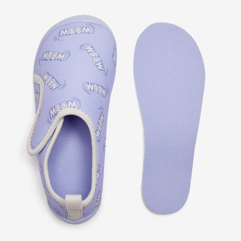 嬰幼兒學步鞋 110 - 紫色印花