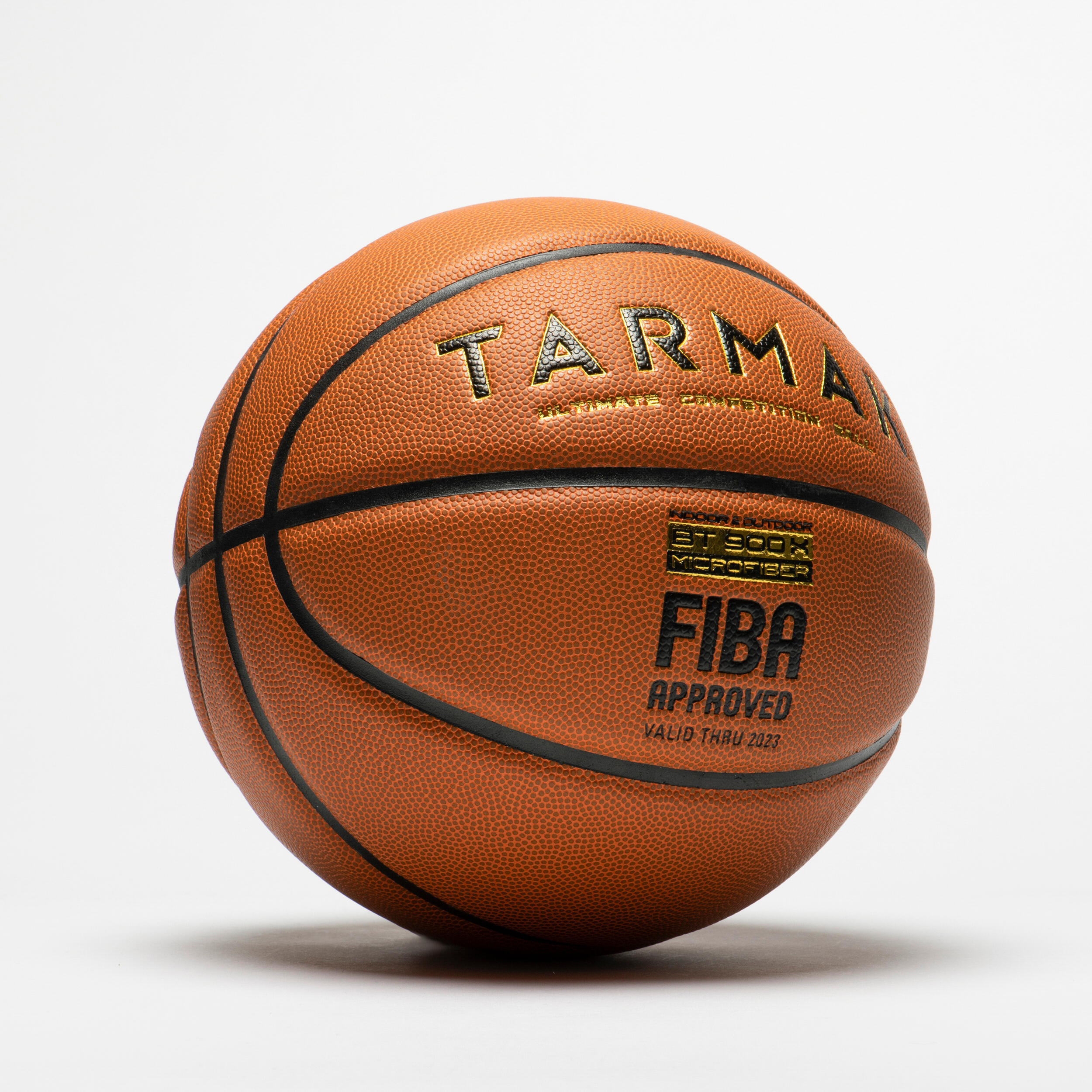 Size 7 FIBA Basketball BT900 Grip - Orange 2/7