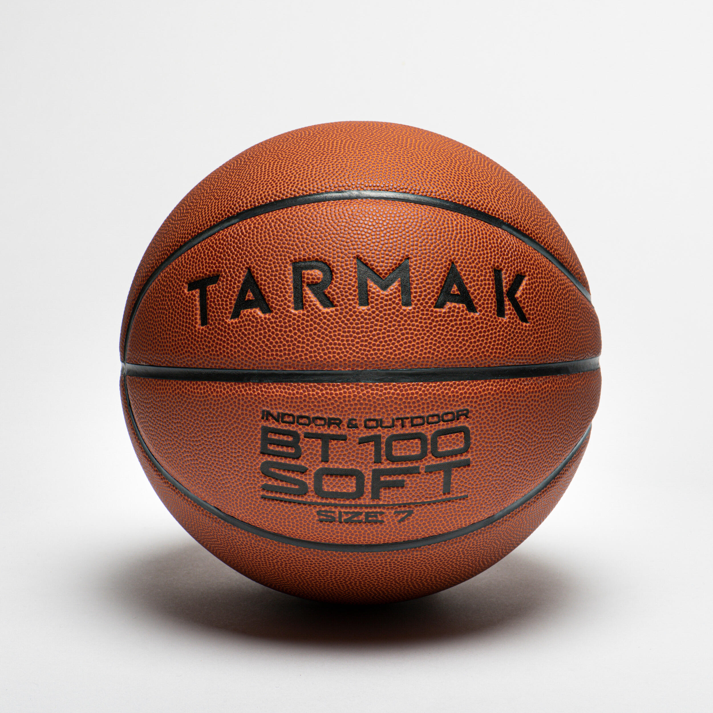 Ballon de basket BT100 de taille 7 orange pour les hommes partir de 13 ans