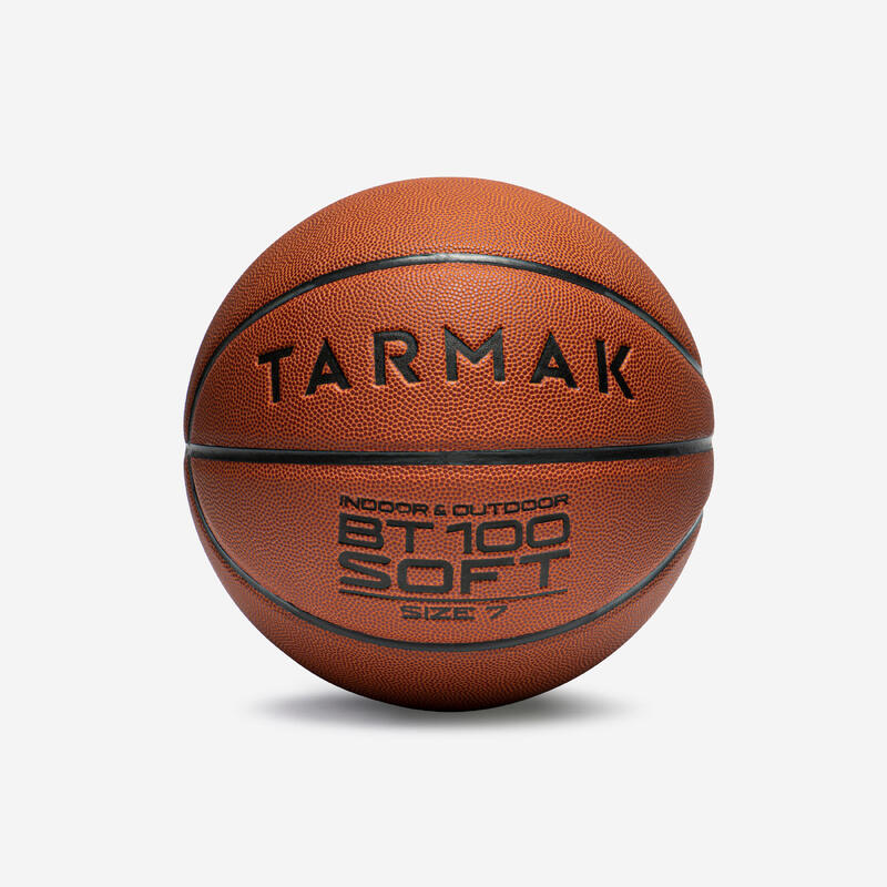 Basketbal voor heren en jongens vanaf 13 jaar BT100 maat 7 oranje.
