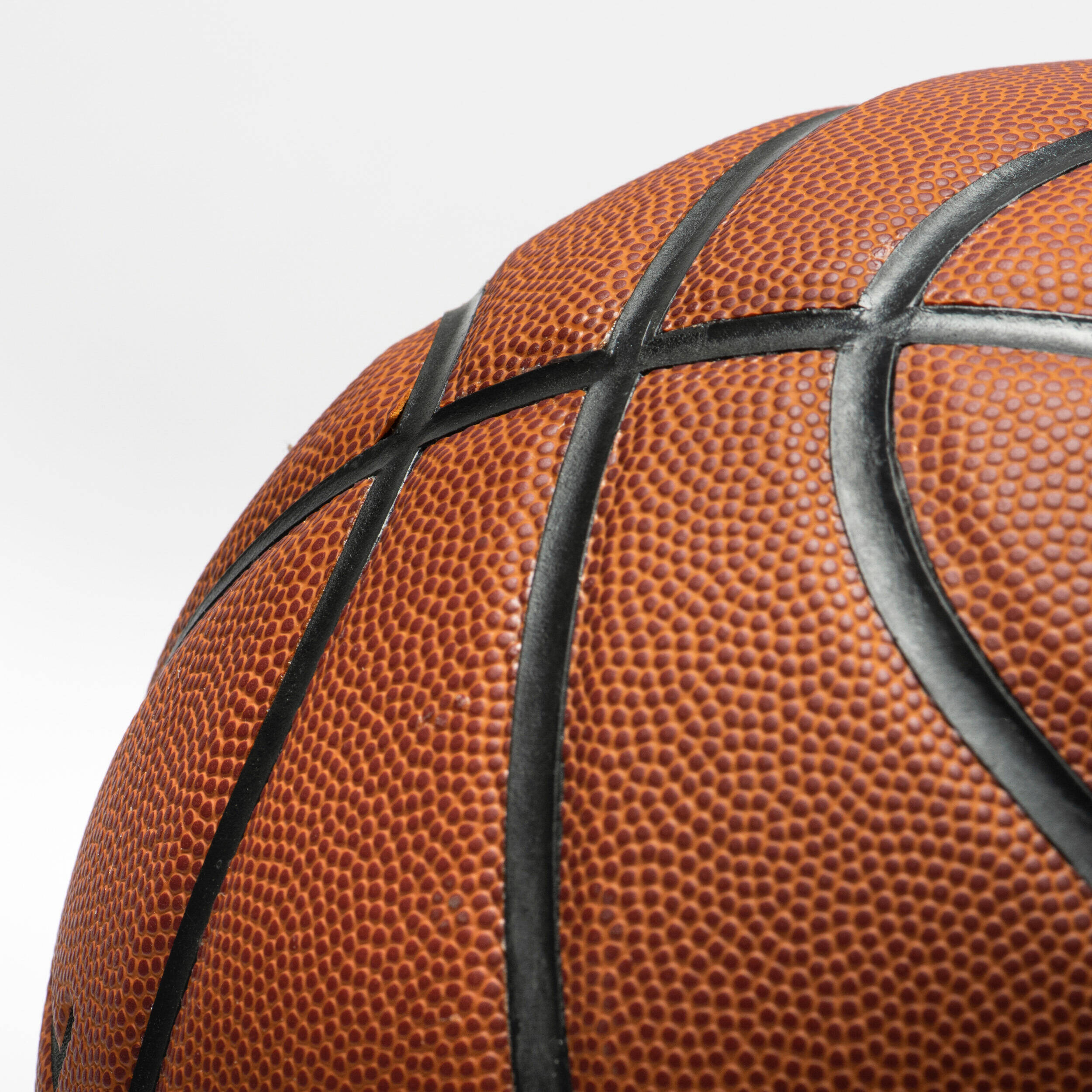 Basketball Ball Size 6 Indoor and Outdoor BT100 Orange -  4