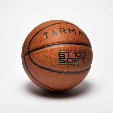 Kids'/Girls'/Boys'/Women's (Ages 11 and Up) Basketball BT100 Size 6 - Orange