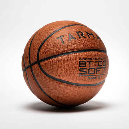 BT100 vaik. 6 d. krepšinio kamuolys – oranžinė Merg. nuo 11 m./13 m. bern. 