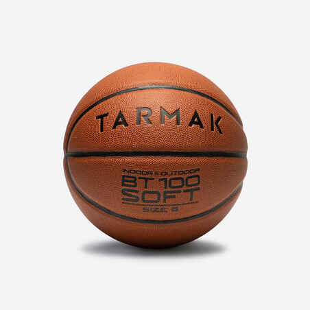 Balón de baloncesto talla 6 Tarmak BT100 naranja